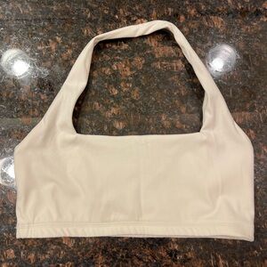 Buff bunny halter bra